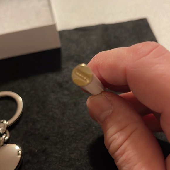Coach Locket Heart Keychain and Pen Set - Picture 6 of 7